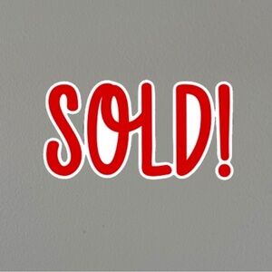 🚨 SOLD 🚨